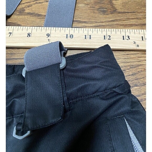 FireFly Bib Overall Youth Size S/P Aquabase Elite Kids Black Snow Ski Pants - Picture 4 of 16